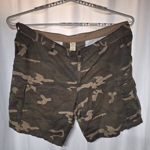 Camouflage Cargo Mens Shorts